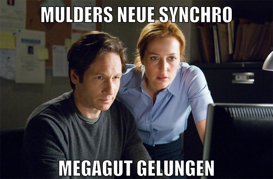 Mulders neue synchro MEGAgut gelungen