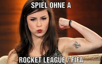 spiel ohne a rocket league / fifa