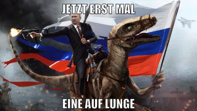 jetzt erst mal eine auf lunge