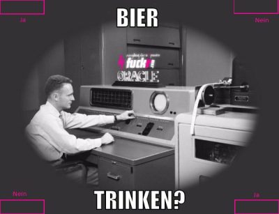 Bier trinken?