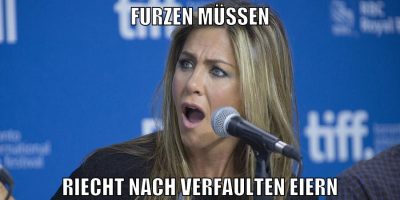 FURZEN MÜSSEN RIECHT NACH VERFAULTEN EIERN