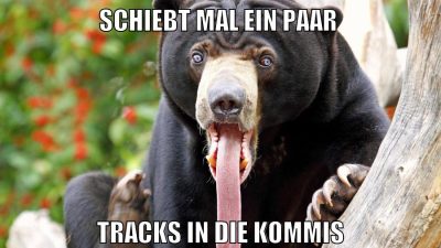 schiebt mal ein paar Tracks in die kommis