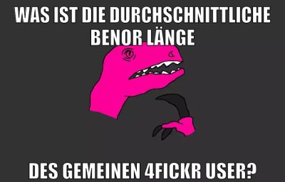 was ist die durchschnittliche benor länge des gemeinen 4fickr user?