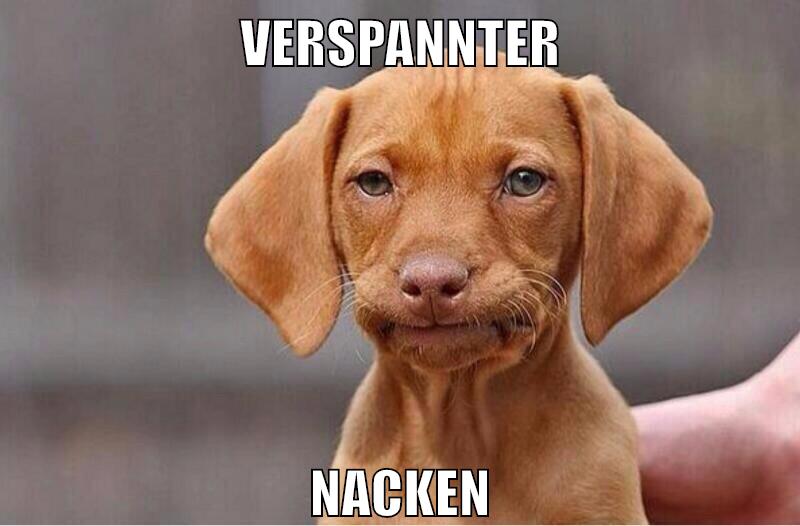 verspannter nacken
