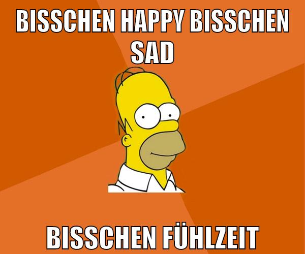 bisschen happy bisschen sad bisschen fühlzeit