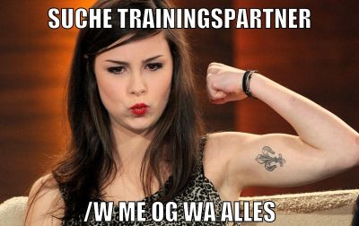 suche trainingspartner /w me og wa alles