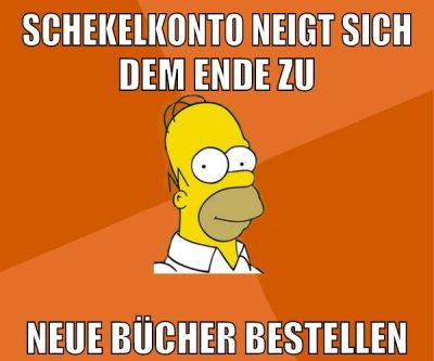 schekelkonto neigt sich dem ende zu neue bücher bestellen