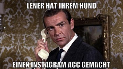 lener hat ihrem hund einen instagram acc gemacht