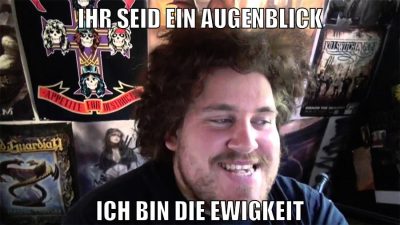 ihr seid ein augenblick ich bin die ewigkeit