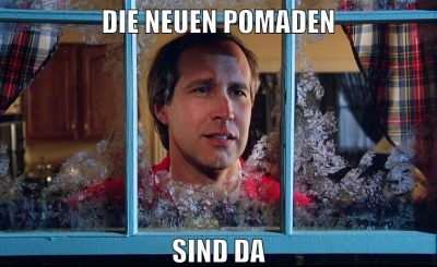 Die neuen Pomaden Sind da