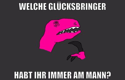 welche glücksbringer habt ihr immer am mann?