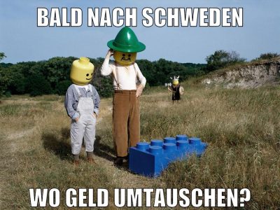 bald nach schweden wo geld umtauschen?