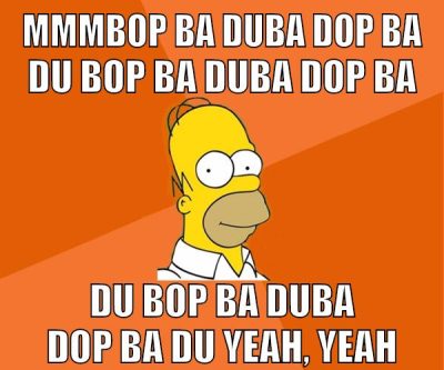 Mmmbop ba duba dop ba Du bop ba duba dop ba Du bop ba duba dop ba du Yeah, yeah