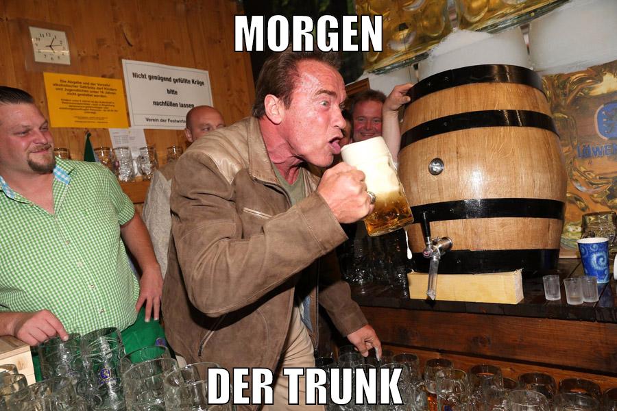 morgen der trunk