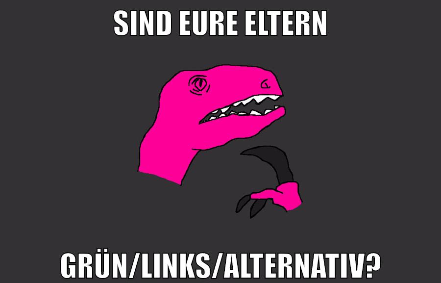 Sind eure eltern GRÜN/LINKS/ALTERNATIV?