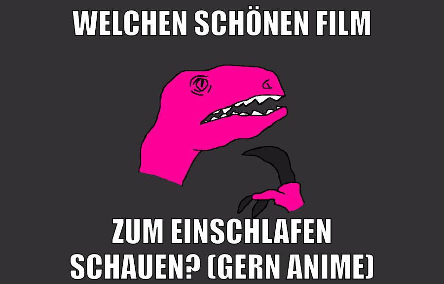 welchen schönen film zum einschlafen schauen? (gern anime)