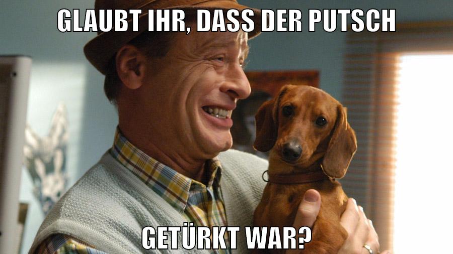 Glaubt ihr, dass der Putsch getürkt war?