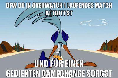 dfw du in overwatch 1 laufendes match betrittst und für einen gedienten gamechange sorgst