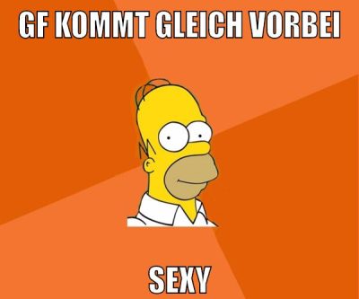 gf kommt gleich vorbei sexy