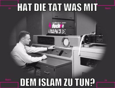 hat die tat was mit dem islam zu tun?
