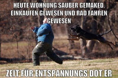 heute wohnung sauber gemaked, einkaufen gewesen und rad fahren gewesen zeit für entspannungs dot er