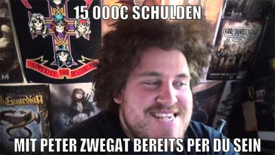 15 000€ Schulden mit peter zwegat bereits per du sein