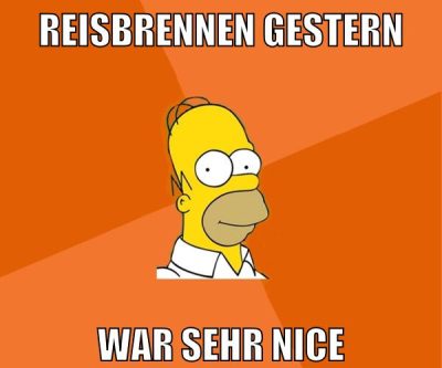 reisbrennen gestern war sehr nice