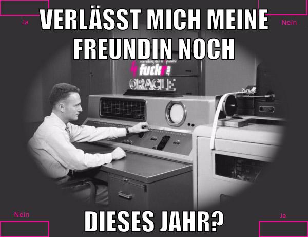 verlässt mich meine freundin noch dieses jahr?