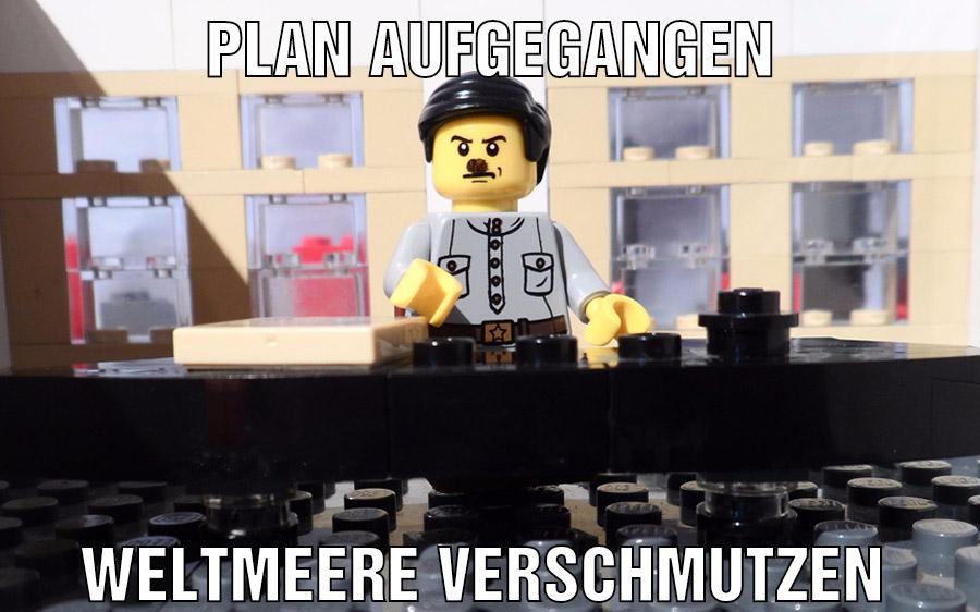 Plan aufgegangen Weltmeere verschmutzen