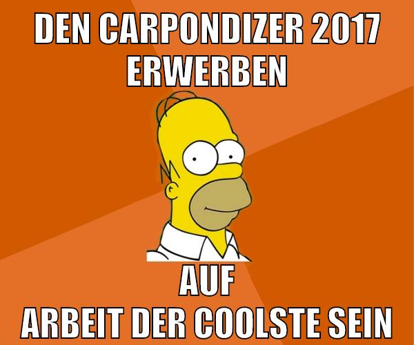 den carpondizer 2017 erwerben auf arbeit der coolste sein