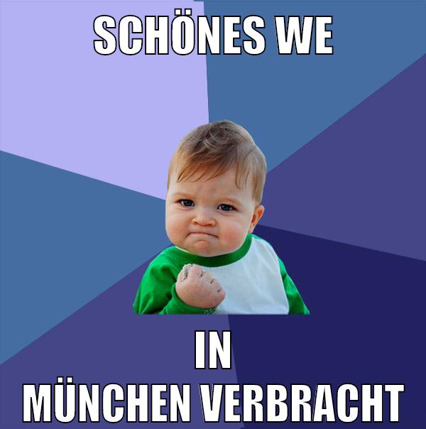 schönes we in münchen verbracht
