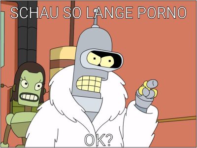 Schau so lange porno Ok?
