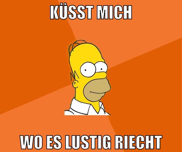 küsst mich wo es lustig riecht