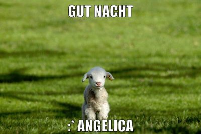 gut nacht :* angelica