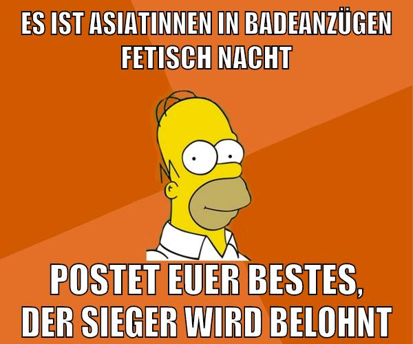 es ist asiatinnen in badeanzügen fetisch nacht postet euer bestes, der sieger wird belohnt