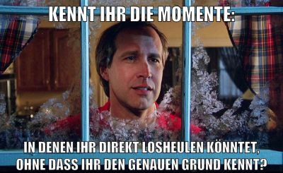 kennt ihr die momente: in denen ihr direkt losheulen könntet, ohne dass ihr den genauen grund kennt?