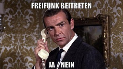 FREIFUNK BEITRETEN JA / NEIN