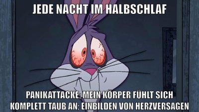 jede nacht im halbschlaf panikattacke; mein körper fühlt sich komplett taub an; einbilden von herzversagen