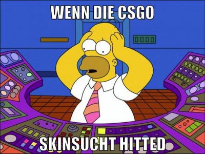 wenn die csgo skinsucht hitted