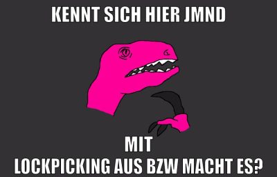 kennt sich hier jmnd mit lockpicking aus bzw macht es?
