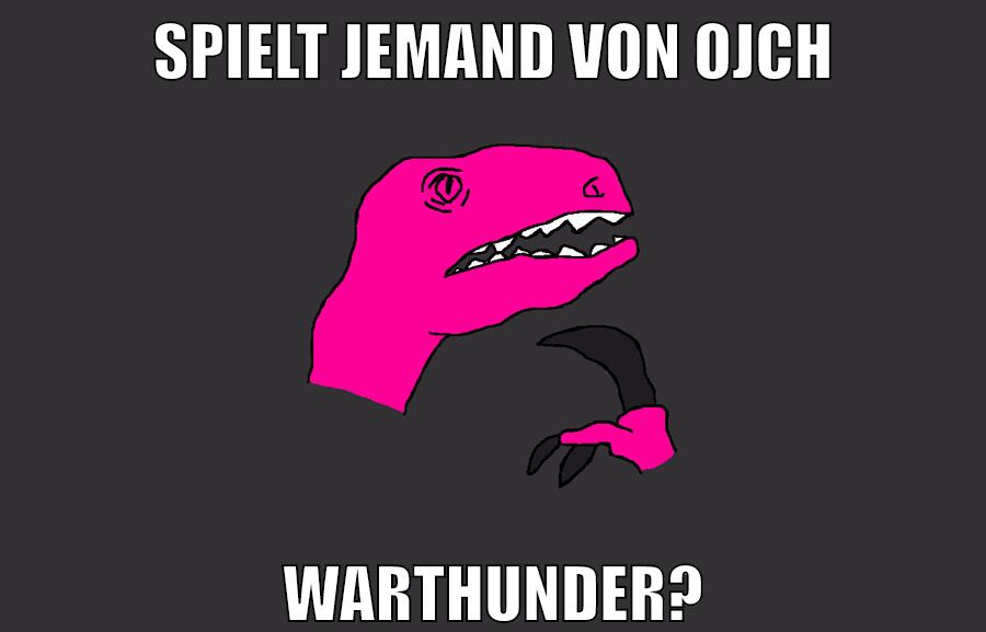 spielt jemand von ojch warthunder?