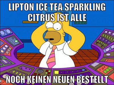 lipton ice tea sparkling citrus ist alle noch keinen neuen bestellt