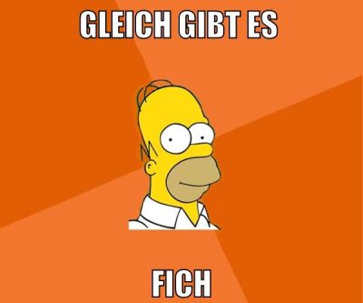 gleich gibt es fich