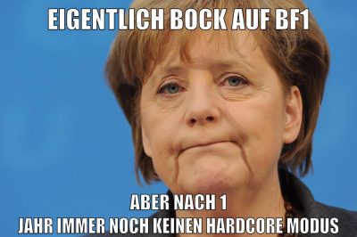 eigentlich bock auf bf1 aber nach 1 jahr immer noch keinen Hardcore modus