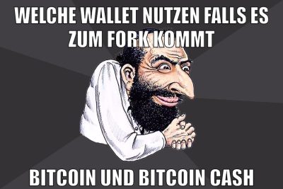Welche Wallet nutzen falls es zum fork kommt Bitcoin und Bitcoin Cash