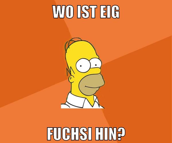 wo ist eig fuchsi hin?