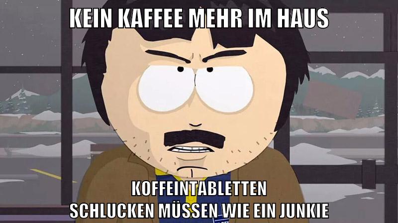 kein kaffee mehr im haus koffeintabletten schlucken müssen wie ein junkie