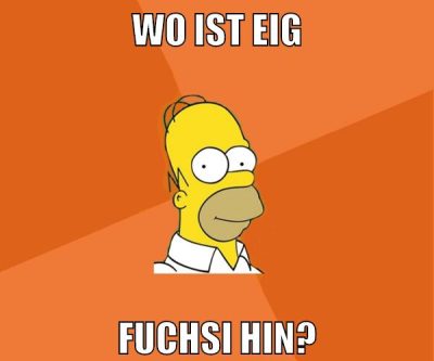 wo ist eig fuchsi hin?