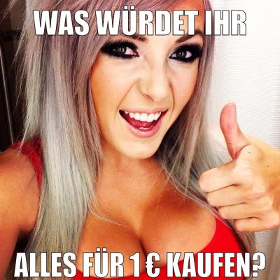 was würdet ihr alles für 1 € kaufen?