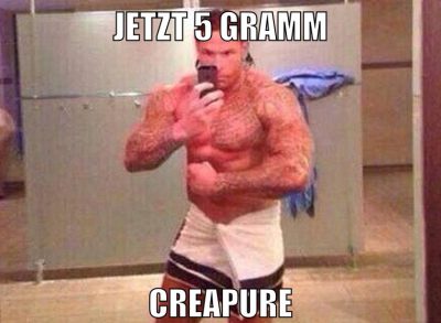 jetzt 5 gramm creapure